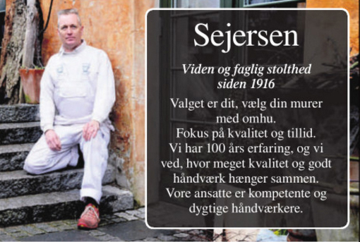 Murermester Sejersen Murerforretning i Middelfart